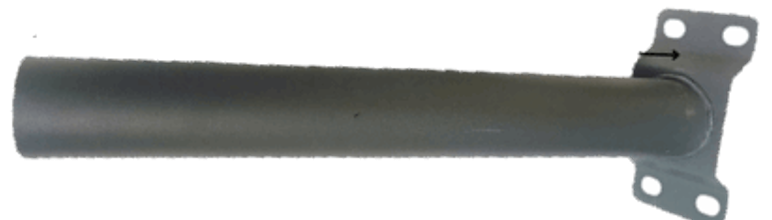 Cần đèn liền thể xám (LT15) CDLTL-X