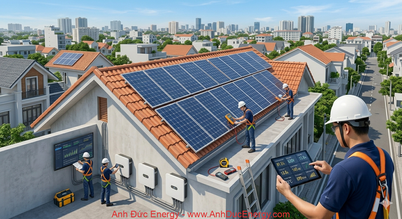 TẠI ANH ĐỨC ENERGY, CHÚNG TÔI “NÓI CHUYỆN BẰNG SỐ LIỆU” ĐỂ BẢO VỆ HỆ THỐNG SOLAR CỦA BẠN